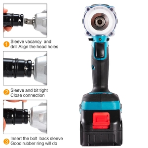 Clé électrique, Rechargeable sans balais <span class=keywords><strong>24V</strong></span>, 3/4, couple sans fil, robuste, 13 000 n m, promotion spéciale - Product Image 3