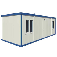 Logement mobile à deux étages personnalisé dortoir en acier chantiers de construction hôtels assemblage simple maison conteneur détachable