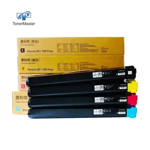 V 80 V180 CMYBK Toner Cartridge 22K Halaman Yield untuk Xerox Versant 180 Press