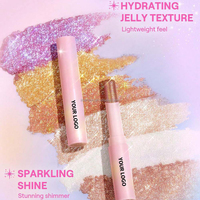 Stick de fard à paupières scintillant multi-usages pour le visage et le corps, vegan, marque privée, finition scintillante, plusieurs couleurs