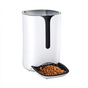 Distributeur automatique de nourriture pour animaux de compagnie 6L, distributeur de nourriture portionnée programmable, écran LCD, machine d'alimentation moderne pour chats et chiens - Product Image 4