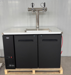 Distributeur de boissons en acier inoxydable pour brassage commercial de kombucha, <span class=keywords><strong>machine</strong></span> <span class=keywords><strong>à</strong></span> <span class=keywords><strong>bière</strong></span> Kegerator de qualité alimentaire, électrique/refroidissement par glace - Product Image 2