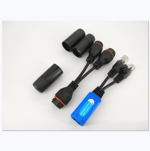 <span class=keywords><strong>RJ45</strong></span> <span class=keywords><strong>Splitter</strong></span>/Combiner, <span class=keywords><strong>POE</strong></span> multiplexer mit 2ch <span class=keywords><strong>RJ45</strong></span> buchse (paar), wasserdicht (PT102W) - Product Image 1