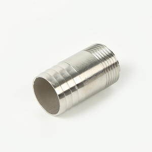 Raccord de tuyau d'eau en acier inoxydable 304 à filetage mâle, design pagode avec joint en bambou pour raccords de tuyaux - Product Image 5