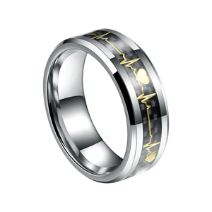 Erkekler için horoz yüzük tungsten horoz yüzük takı çift gümüş kaplama seks takı erkekler için - Product Image 3