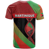 T-shirt « La Martinique est dans mon ADN » – T-shirts décontractés pour la Fête de l'Indépendance de la Martinique – Vente en gros – Fierté Martiniquaise