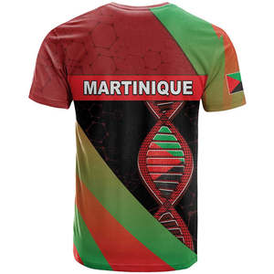 Camiseta con la frase 'Martinique está en <span class=keywords><strong>mi</strong></span> ADN' que celebra el Dí<span class=keywords><strong>a</strong></span> de la Independencia de Martinica, camisetas al por mayor, camisetas informales con el orgullo martinqués - Product Image 3