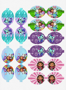 Lazo para el pelo de Gaby Cat Doll, de cuero sintético y vinilo, para lazos de pelo, festivales, joyería DIY, directo de fábrica - Product Image 2
