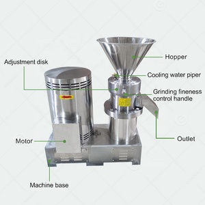 Machine à <span class=keywords><strong>mayonnaise</strong></span> et tahini, machine d'extraction de lait de souchet, moulin colloïdal pour broyer tomates et poivrons à usage domestique - Product Image 4