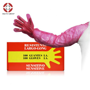 Barato veterinarios veteranos equipos AI OB 92cm largo de plástico veterinarios guantes para Polysem equina <span class=keywords><strong>ganado</strong></span> ovejas - Product Image 6