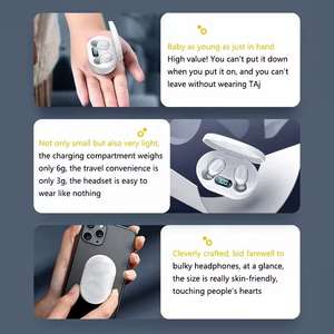 Auriculares Inalámbricos Bluetooth Deportivos E7S con Cancelación Activa de Ruido, Pantalla LED de Energía, Precio Económico, Más Vendidos - Product Image 3