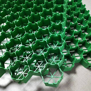 Nouveau matériau en plastique HDPE noir, vert, blanc, nid d'abeilles pour la plantation, grille de plantation d'herbe pour pavés de voie d'accès - Product Image 1
