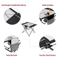 Table de camping pliable compacte et légère, table pliante de camping en plein air, mini table
