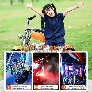 Motocicleta Elétrica Infantil 24V 160W Mini Estilo Harley Veículo Elétrico para Crianças - Product Image 3