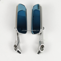 Rétroviseurs latéraux carrés universels en aluminium WANOU pour moto