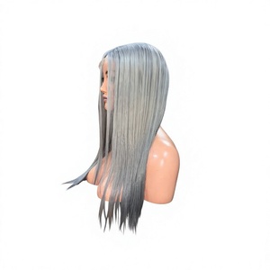 Best Quality Very <b>Silky</b> Virgin Hair Lace Front Wigs 100% Vietnamese Human Hair Platinum Blonde Transparent Lace Glueless 8-30 - Product Image 1