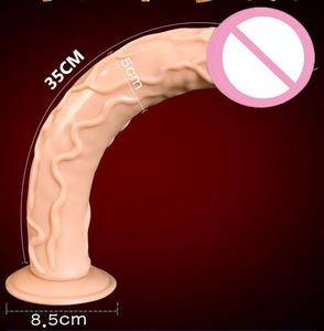 Masturbateur Féminin Réaliste Grand Dildo 35cm Géant - Product Image 6
