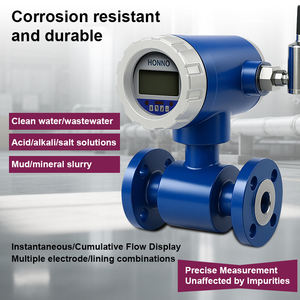 220V Digitale LCD Display Magnetische Debietmeter voor Wijn, Gedistilleerd Water en Elektromagnetische Debietmeter voor Vruchtensap - Product Image 4