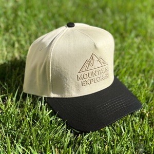 Fabricants de chapeaux en gros – Casquettes de baseball 5 panneaux en coton brodé 3D avec visière micro-courbée pour sports de plein air - Product Image 1