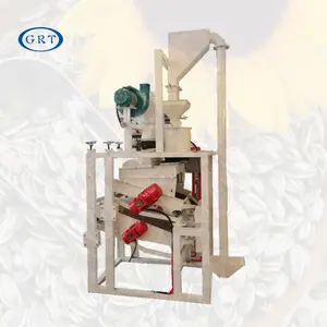 Máquina descascadora automática de sementes de melão para aveia pequena