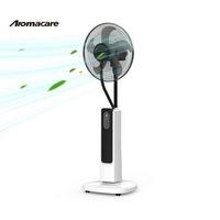Ventilateur sur pied personnalisé de 16 pouces avec pulvérisation d'eau, vente en gros Aromacare