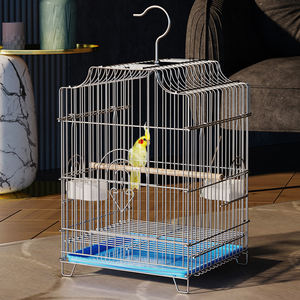 508 fabrika toptan açık <span class=keywords><strong>Aviary</strong></span> büyük kuş kafesleri kalın kaplama demir tel cockatiel kuş kafesi kilitleri - Product Image 4