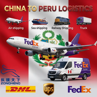 Fret aérien économique de Chine vers le Pérou, agent logistique, agent d'expédition maritime de Chine, transport spécial