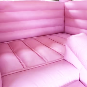 Château Gonflable Commercial en PVC Blanc pour Adultes Enfants Mariages, Kit de Réparation Inclus, avec Toboggan - Product Image 3