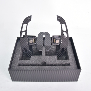 Palancas de Cambio Magnéticas de Fibra de Carbono Recién Mejoradas que Mejoran la Experiencia de Conducción, Aptas para <span class=keywords><strong>Hyundai</strong></span> <span class=keywords><strong>Santa</strong></span> <span class=keywords><strong>Fe</strong></span> y Kia Stinger - Product Image 4