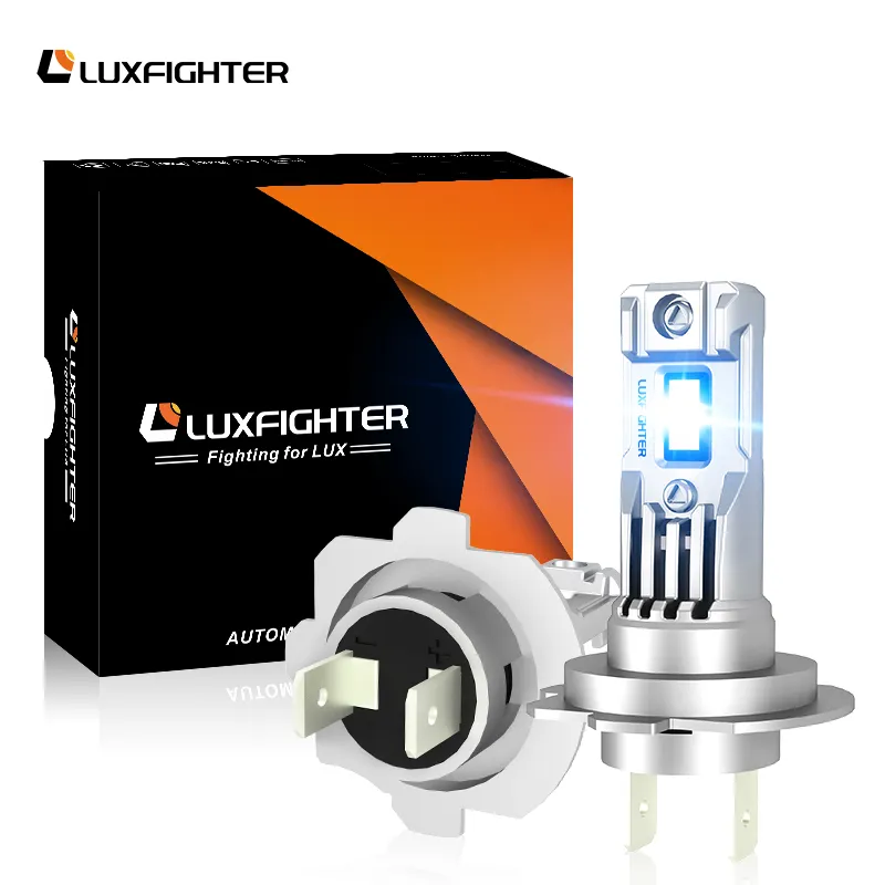 LUXFIGHTER2023新しいH3H1 H7 H11 H13 9005 9006 3000k 4500k 6000kLedヘッドライト電球H4Led