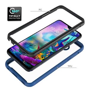 ขายส่งสำหรับ LG V50S thinq 5g/G8X thinq ชุดสีทึบ<span class=keywords><strong>กัน</strong></span><span class=keywords><strong>กระแทก</strong></span> PC + TPU <span class=keywords><strong>เคส</strong></span>ป้อง<span class=keywords><strong>กัน</strong></span> (สีรอยัลบลู) - Product Image 2