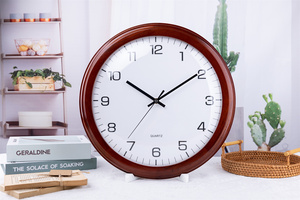 Elegant Style European Home <strong>Wall</strong> Decoration Wooden <strong>Wall</strong> <strong>Clock</strong> - Product Image 3