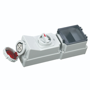Interrupteur à Encliquetage Industriel en Laiton 32A 4P IP67 250V/500V Rouge 6h ON-OFF avec RCB et Guide d'<span class=keywords><strong>Installation</strong></span> Standard <span class=keywords><strong>Duo</strong></span>/Din Rail - Product Image 4