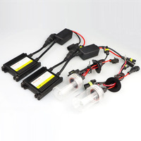 Bixenon 12V 35W 55W HID Xenon Kit Nuevo 6000K Temperatura de color H1 H3 H7 H8 H11 9005 9006 HB3 HB4 Lámpara de xenón para luz de coche