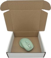 BAS quantité minimale de commande carton ondulé recyclable Logo personnalisé rose boîtes d'emballage cadeau papier postal d'expédition pour les petites entreprises