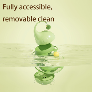 Phim hoạt hình mới roly-poly theo dõi bóng thiết kế mèo nhỏ tương tác tập thể dục thú cưng đồ chơi thực phẩm phân phối lỗ PP Vật liệu sử dụng trong nhà - Product Image 4