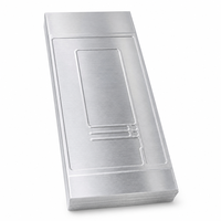 Plaque froide soufflée en alliage d'aluminium à liaison par rouleaux pour dissipation thermique de station de base 5G, spécifications personnalisées