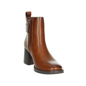 Bottines pour femmes en cuir à talon K-10093 Taille 35 Détail boucle - Product Image 5