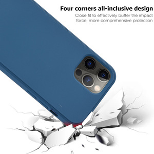 Funda de silicona <span class=keywords><strong>para</strong></span> <span class=keywords><strong>iPhone</strong></span> 14, 13, 12, 11 Pro Max, funda suave de goma de Gel antiarañazos a prueba de golpes con <span class=keywords><strong>forro</strong></span> de tela de microfibra - Product Image 4