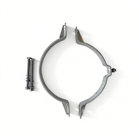 Collier de serrage pour câble à fibre optique galvanisé à chaud pour poteau, raccord électrique, attache de câble pour matériel de ligne de poteau