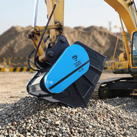 Nuevo Modelo 2026: Trituradora de Mandíbulas Móvil de Bajo Costo, Estilo Innovador, para Reciclaje, Excavadora, Minicargadora y Cucharón Triturador de Roca