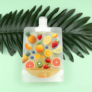 Pochette Doypack de qualité alimentaire avec bec verseur pour emballage de liquides et sacs de recharge, emballage pour produits alimentaires et bonbons, taille personnalisée, rechargeable - Product Image 6