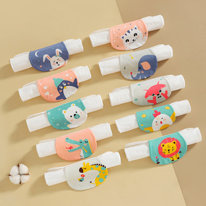 Serviette absorbante en coton pour bébé Jianmu Qingyue, serviette de protection dorsale en pur coton pour nourrissons et tout-petits, été, hiver, printemps, automne - Product Image 4