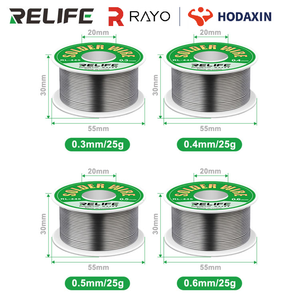 Alambre de Soldadura Multiusos RELIFE RL-445, Eliminación de Óxido, Unión Suave, Sin Limpieza, Reparación de LED, Electrodomésticos, Microelectrónica - Product Image 1