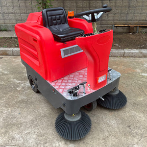 Floor Sweeper 28 In 48V Electric Driving Type For Property Management Municipal Use - Product Image 2