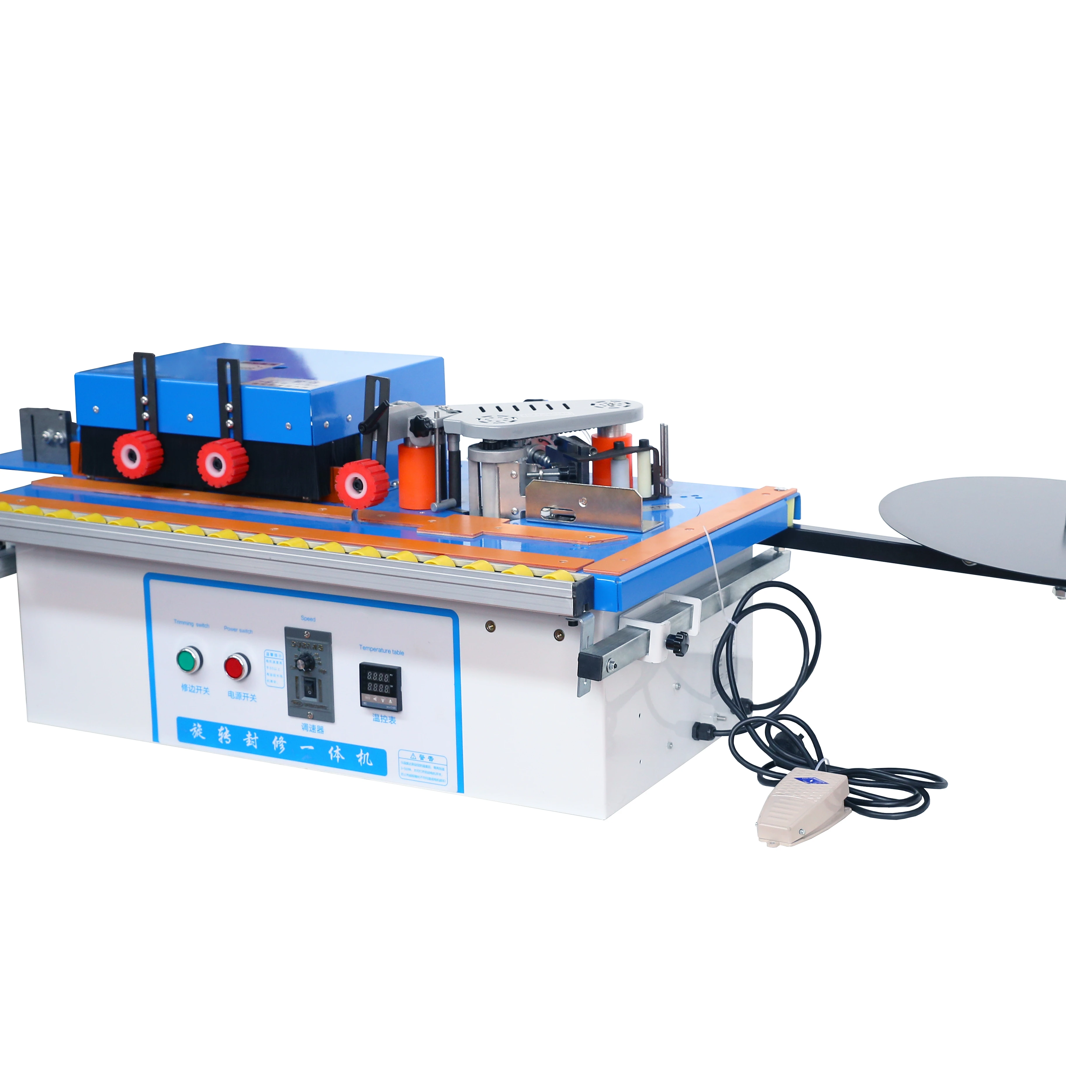 Автоматический деревообрабатывающий Кромкооблицовочный станок для 3 мм кромкооблицовочной древесины