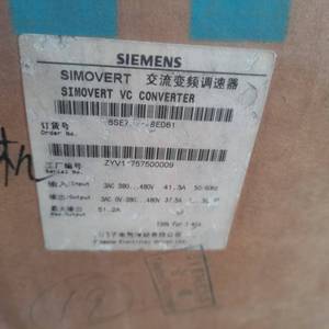 ตัวแปลงซีเมนส์ซีเมนส์ซีเมนส์6SE7023-8ED61 380-480V 3เฟส18.5KW ควบคุมเวกเตอร์ - Product Image 1