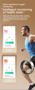 Smart Ring OEM 2025 Health Tracker Ring Kompatibel für Android 9.0 und iOS 10+ mit APP, Gesundheitsmonitor, IP68, Schlafmonitor - Product Image 5