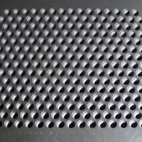 Tôle d'acier inoxydable à trous multiples Tôle d'acier inoxydable Panneau à trous perforés Maille métallique perforée