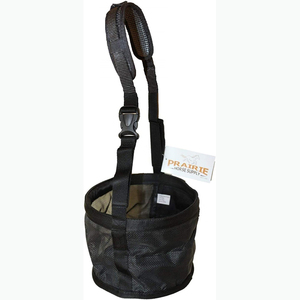 ถุงใส่อาหารปากกระบอกปืน Harrison Howard Horse กระเป๋าใส่อาหารทำจากไนลอนที่ทนทานพร้อมสายรัดปรับระดับได้ขนาดกลางสีแดงกุหลาบ - Product Image 1